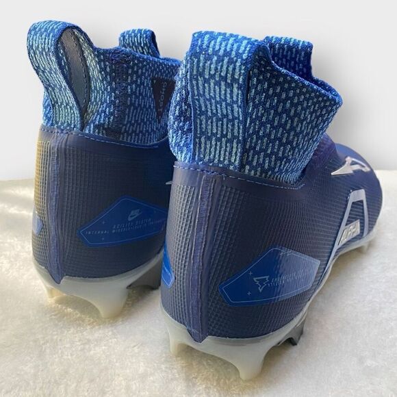 Nike Alpha Menace Elite 3 Game Royal/White Football Cleats CT6648-414 Mens 10 - Picture 6 of 11